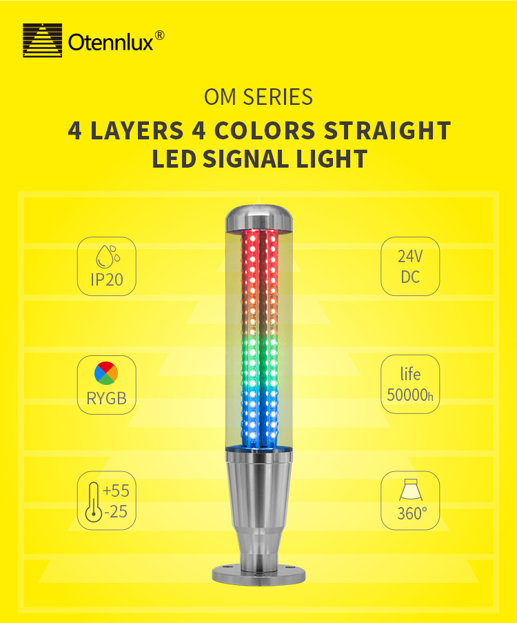 straight base led signal tower lamp straight base led signal tower lamp
