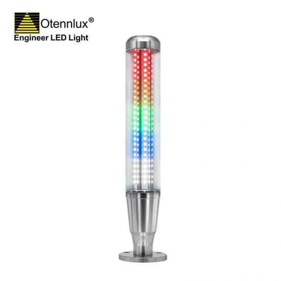 Straight base signal tower warning light