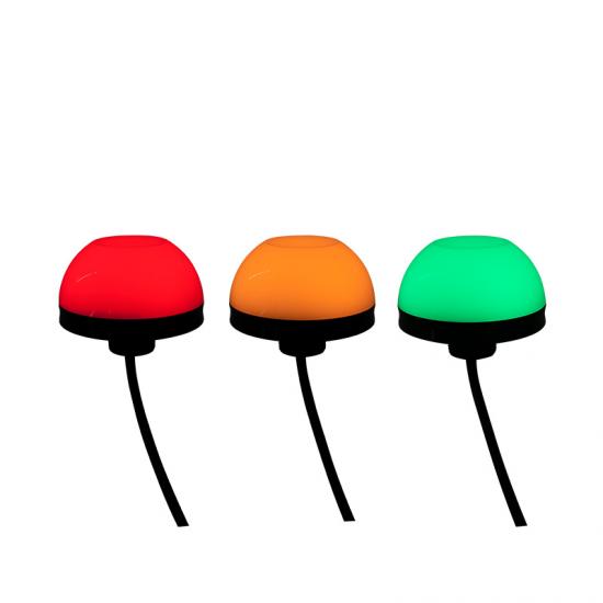 machine led dome indicator light