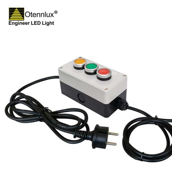 Signal Tower Light with Push Button Control Box